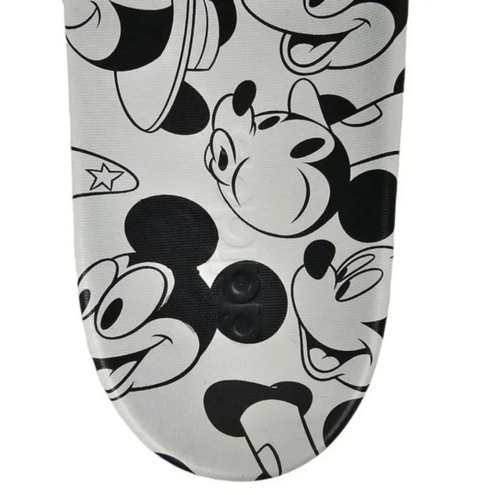 NWT Adidas Slides Mens Size 12 Disney Mickey Mouse Adilette Comfort Black White - Picture 13 of 15